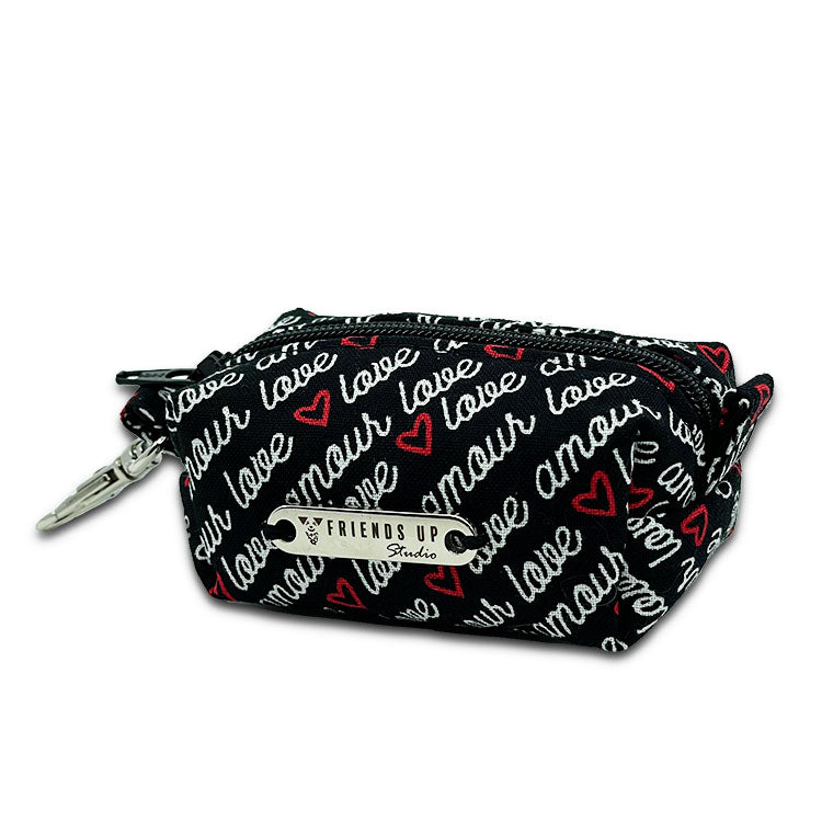 Frugal Find Love Never Fails, Love and Hearts, Cotton Waste Bag Holder