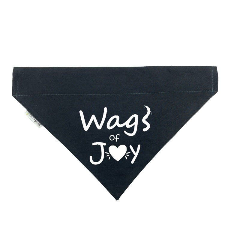 Wags of Joy Slip-on Christian Dog Bandana, Cotton