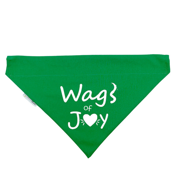 Wags of Joy Slip-on Christian Dog Bandana, Cotton