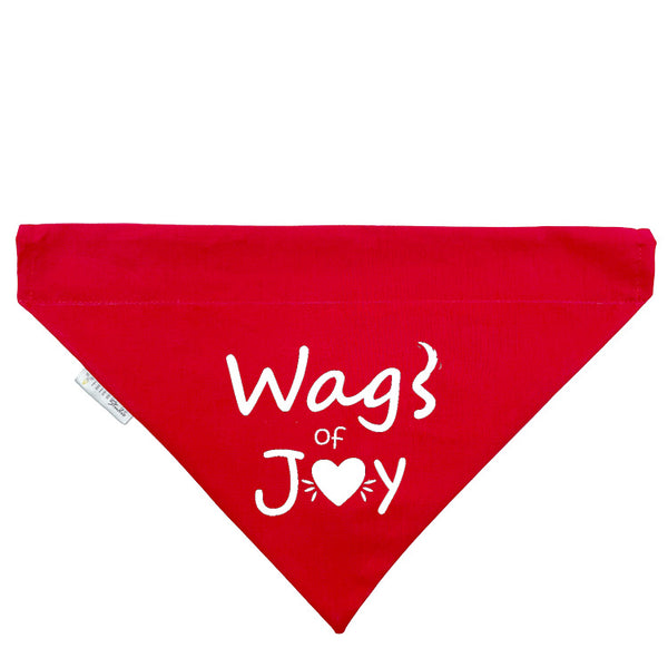 Wags of Joy Slip-on Christian Dog Bandana, Cotton