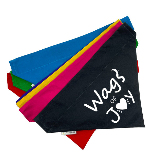 Wags of Joy Slip-on Christian Dog Bandana, Cotton