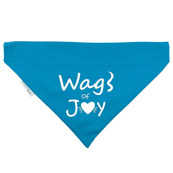 Wags of Joy Slip-on Christian Dog Bandana, Cotton