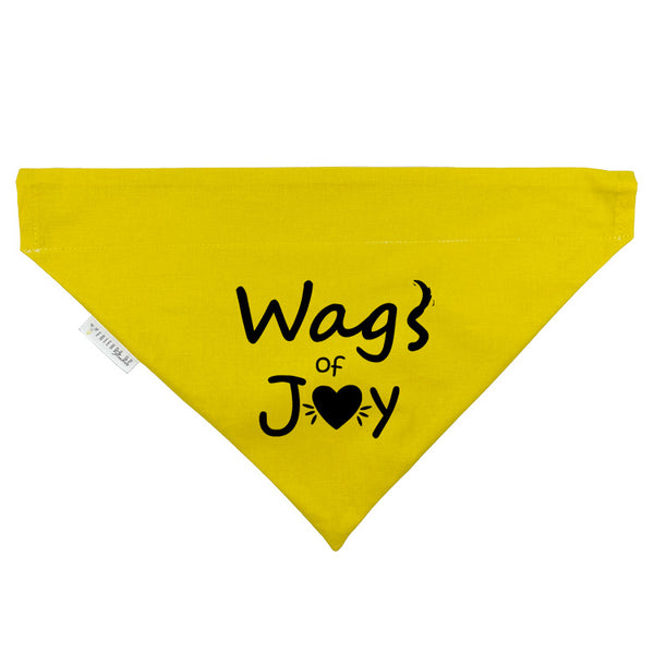 Wags of Joy Slip-on Christian Dog Bandana, Cotton